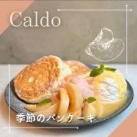 メディアで話題のパンケーキ🍑