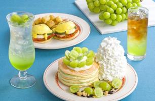 人気のシャインマスカットパンケーキが今年も登場！