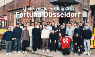 フォルトゥナ・デュッセルドルフ様にご来店頂きました🇩🇪