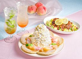 旬の桃などを使った爽やかな夏メニューが登場！ 