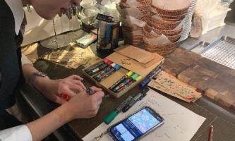 🏵️メニュープレート作り🏵️