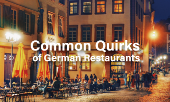 （日本人から見た）ドイツの飲食店あるある🇩🇪