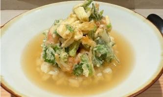 油が浮かない？奇跡のかき揚げ茶漬け🍚