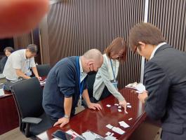 堅苦しくない、遊び心もある実践研修