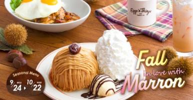 秋のごちそう🍂モンブランなどの栗メニューが登場🌰