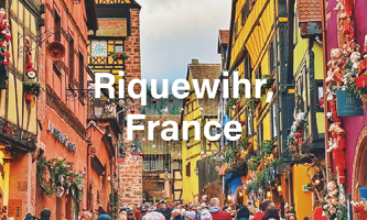 まるで絵本のような世界！フランスの街・リクヴィール🇫🇷