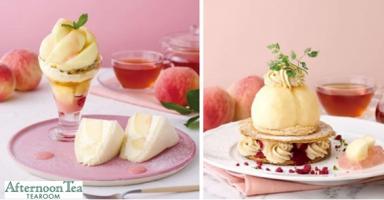 新商品のご紹介「🍑店舗限定の白桃スイーツ🍑」