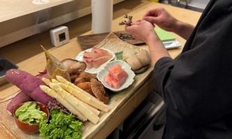 食材の「声」を聞き、最高の状態で出す🍤