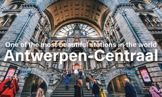 世界で最も美しい駅とも言われる アントワープ中央駅🇧🇪