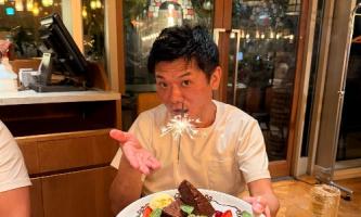 【感謝と憧れ】親方のお誕生日を全員でお祝い🎂