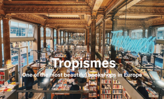 世界で最も美しい本屋の1つ Tropismes🇧🇪