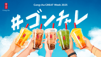 ゴンチャで乾杯して “ドリチケ100枚” をGETしよう！