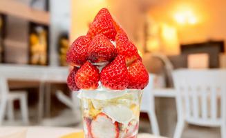 近鉄八尾カフェ店限定パフェ登場！