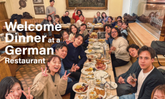 ドイツ料理店にて新卒社員歓迎会を開催🇩🇪