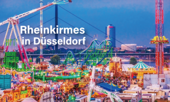 移動遊園地・キルメスがデュッセルドルフで開催🇩🇪