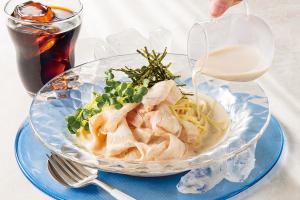 7/23より【冷しゃぶの出汁パスタ】の販売開始です！