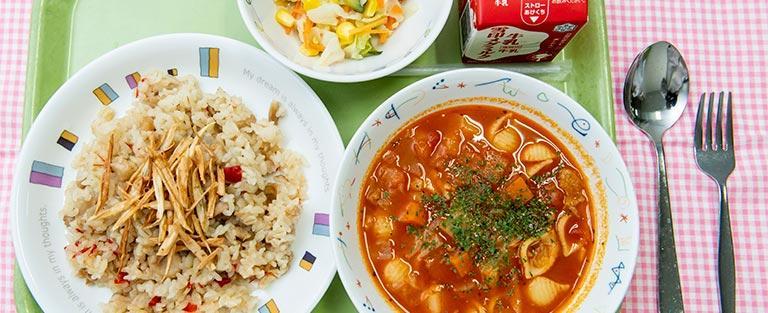 日常に彩りを与え、お昼の時間が楽しみになる…そんな料理を提供